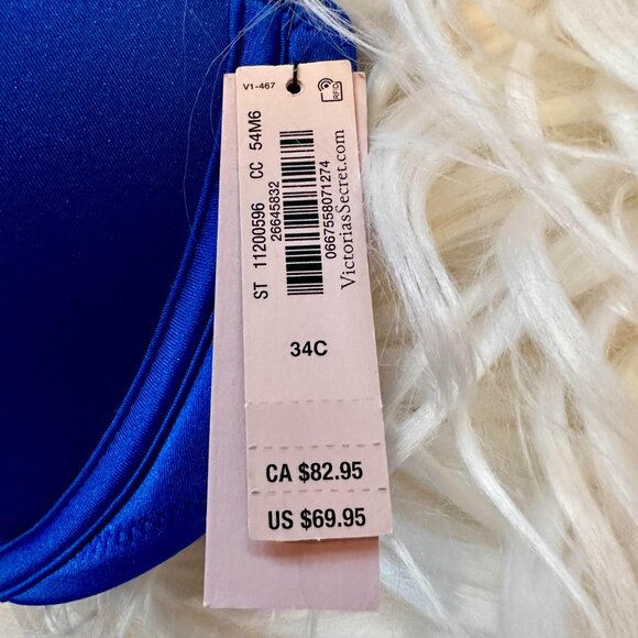 NWT Victoria's Secret Bombshell Rhinestone Shine Bikini - 34C | M - Picture 3 of 4